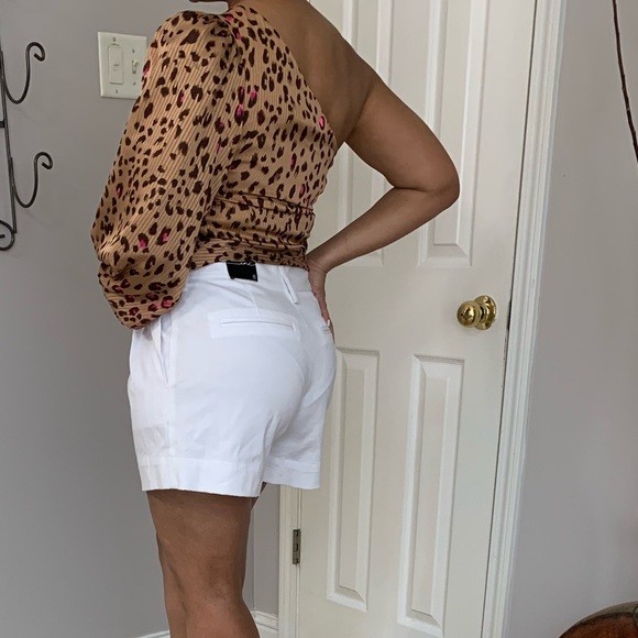 Express Leopard Print One Shoulder Tie - Picture 4 of 10